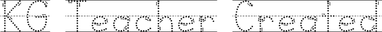 KG Teacher Created Star Lined