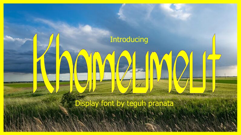 Khameumeut Font