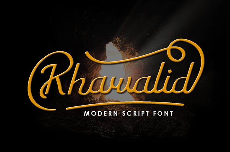 Khawalid Schriftart