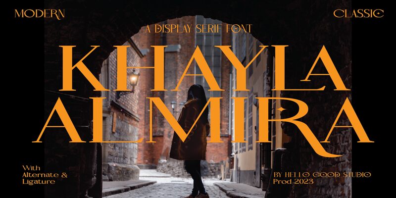 Khayla Almira Schriftart