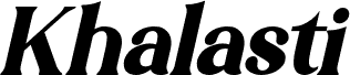 Khalasti Italic