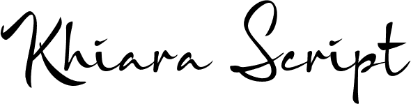 Khiara Script Personal fuente