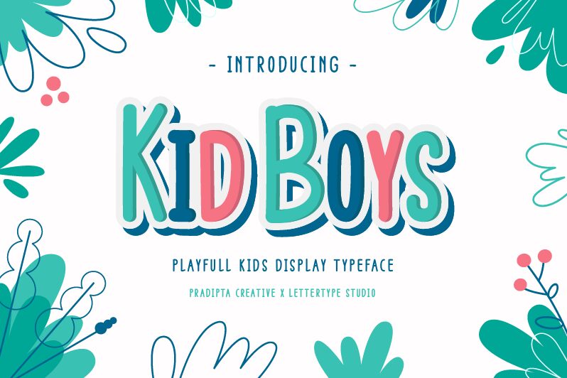 Kid Boys Czcionka