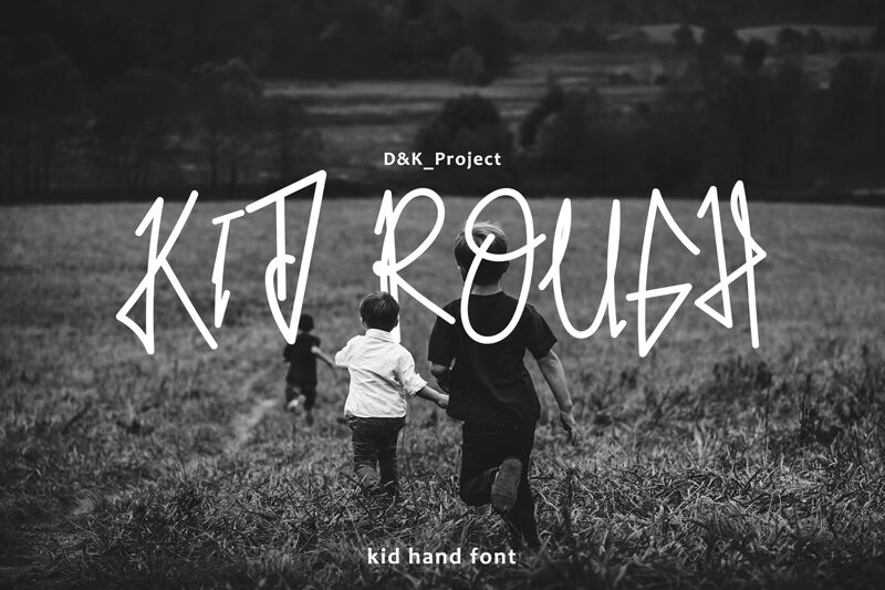Kid Rough Schriftart