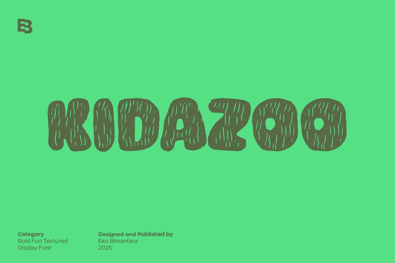 KIDAZOO Schriftart