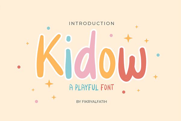 Kidow Schriftart