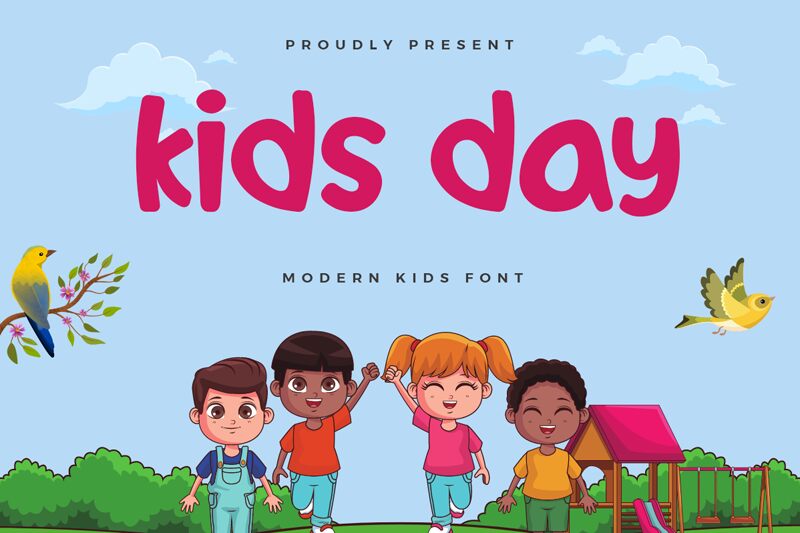 Kids Day Carattere