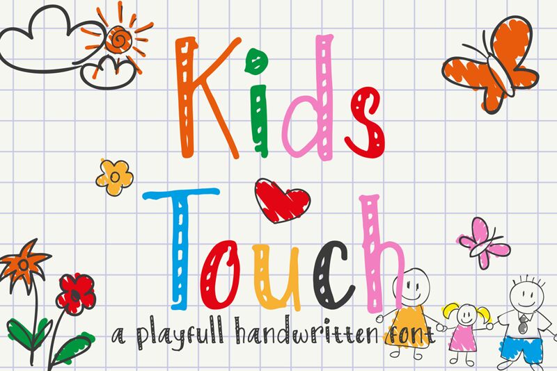 Kids Touch Czcionka