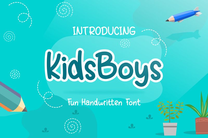 KidsBoys Шрифт