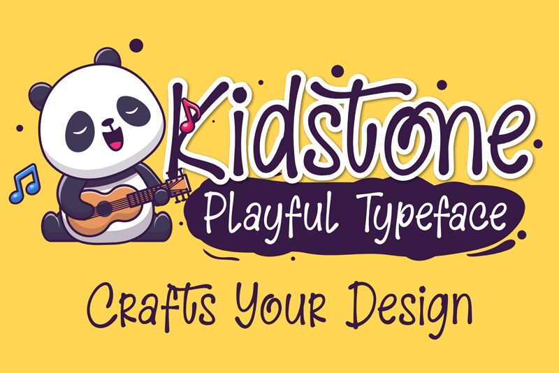 Kidstone Schriftart