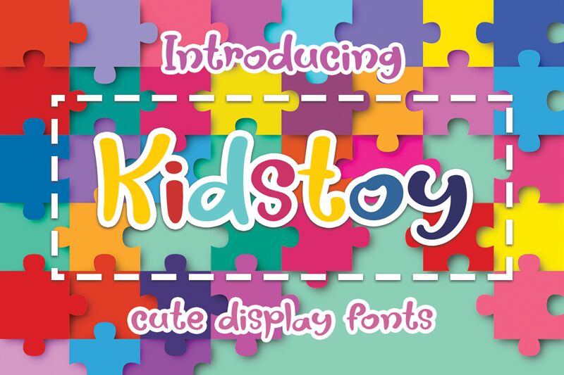 Kidstoy Шрифт