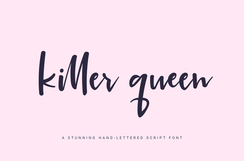 Killer Queen Schriftart