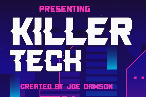 Killer Tech Schriftart