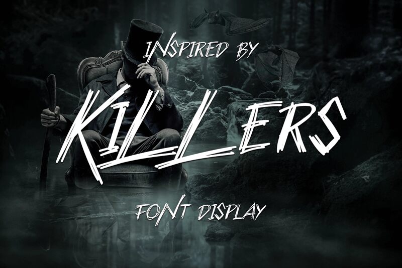 KILLERS Czcionka