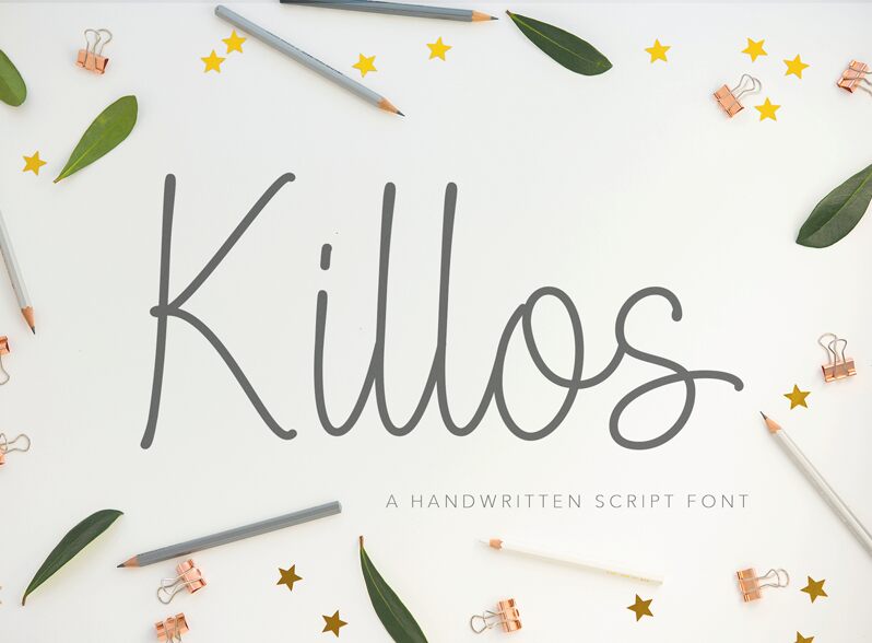 Killos Schriftart