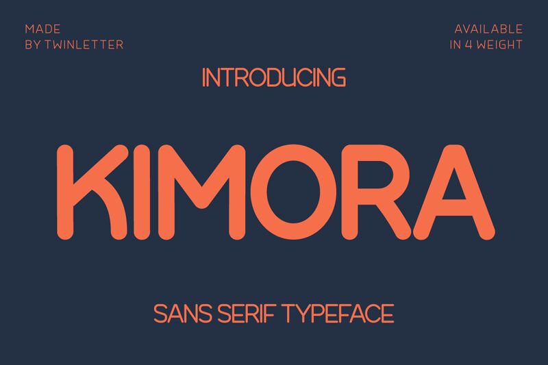KIMORA Thin Personal Use font | Fonts2u.com