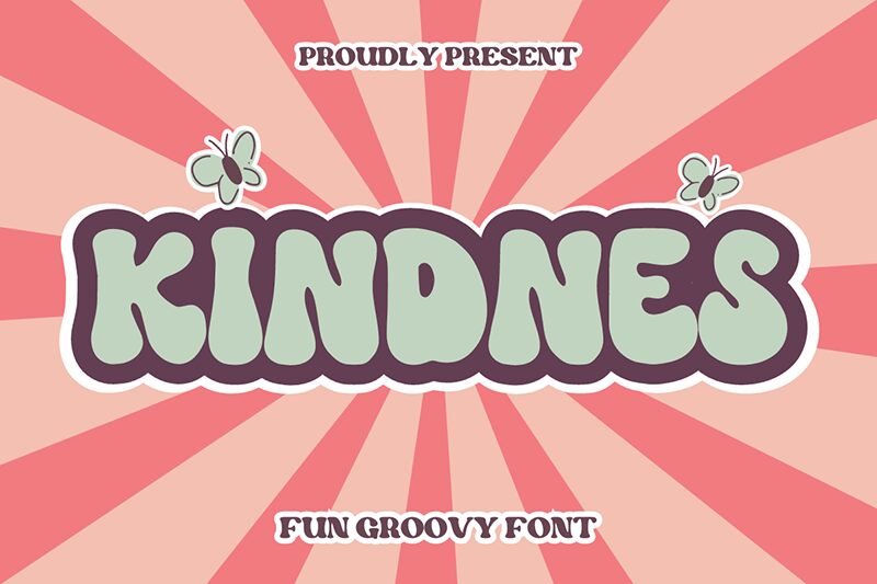 Kindnes Schriftart