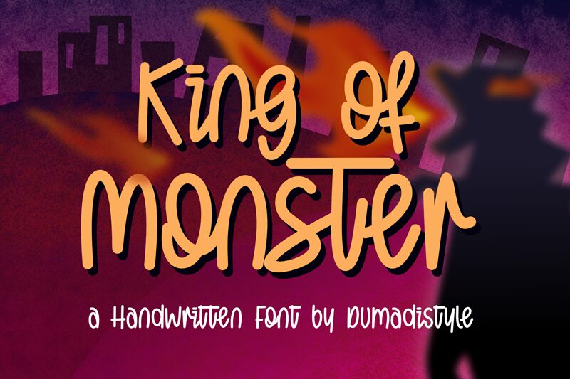 King of Monster Schriftart