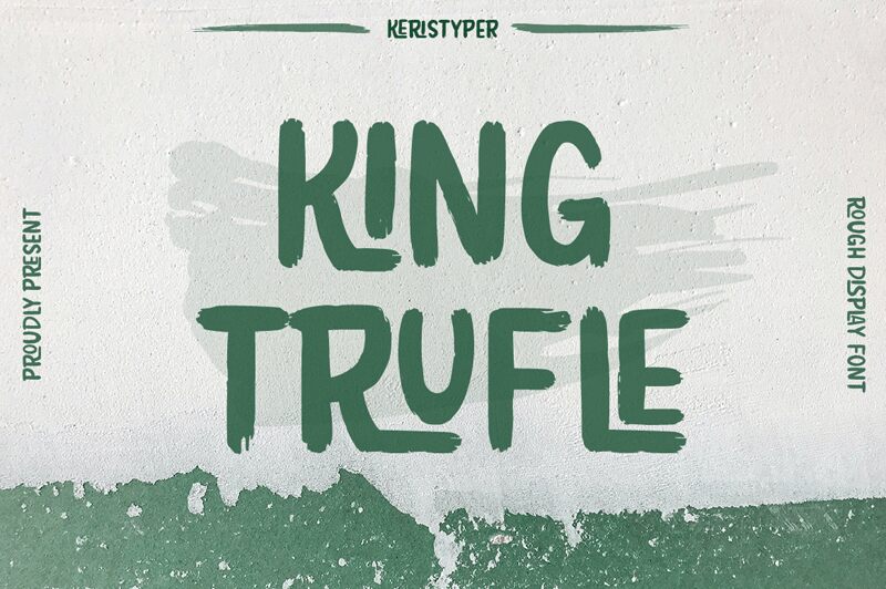 King Trufle Schriftart