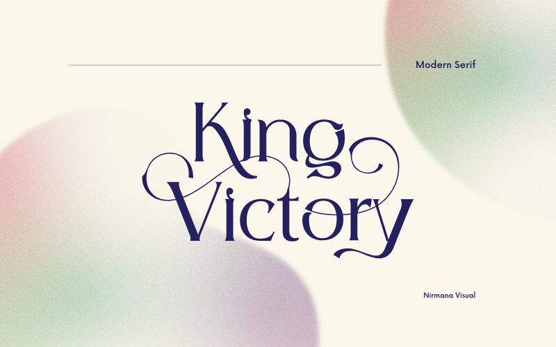King Victory Schriftart