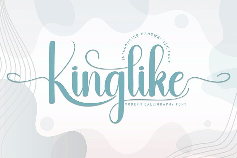 Kinglike Czcionka