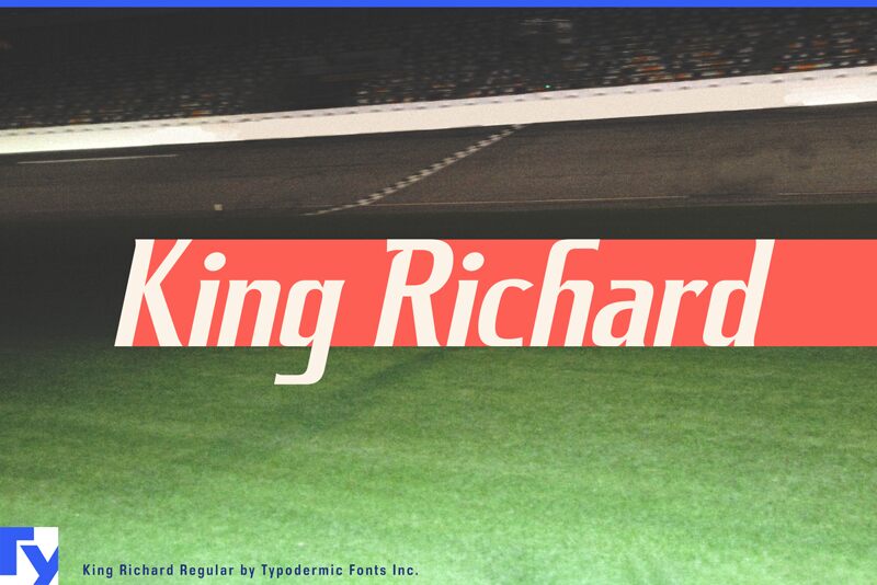 King Richard Schriftart