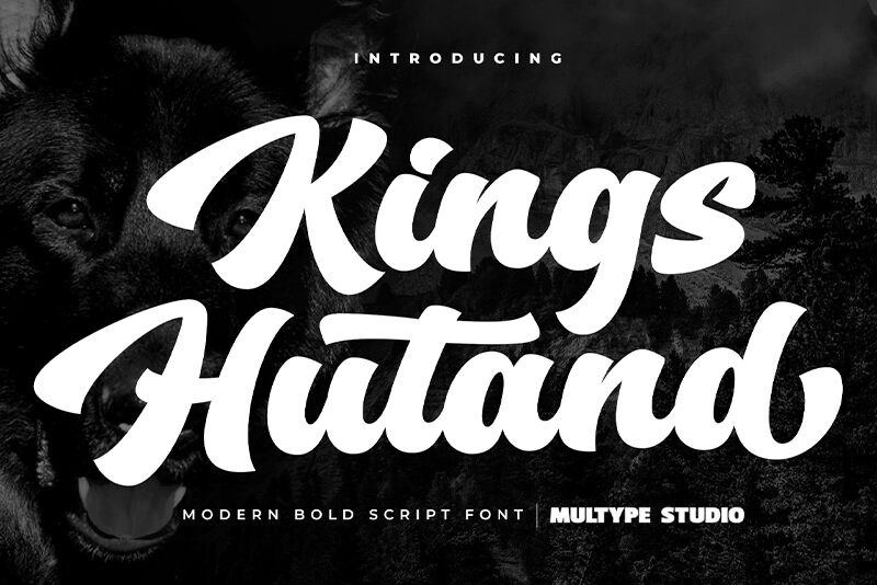 Kings Hutand Schriftart