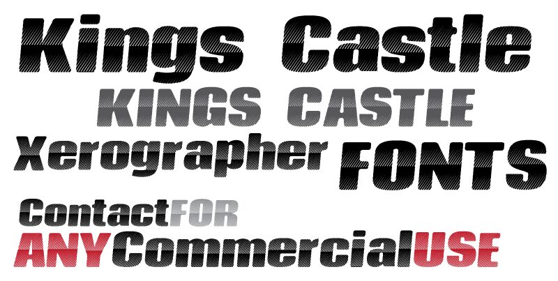 KingsCastle Czcionka