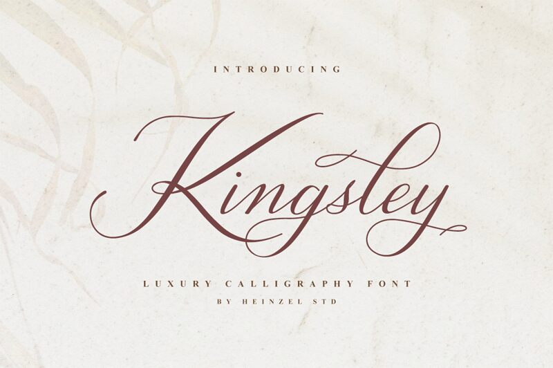 Kingsley Schriftart