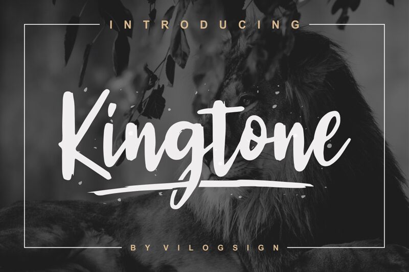 Kingtone Schriftart