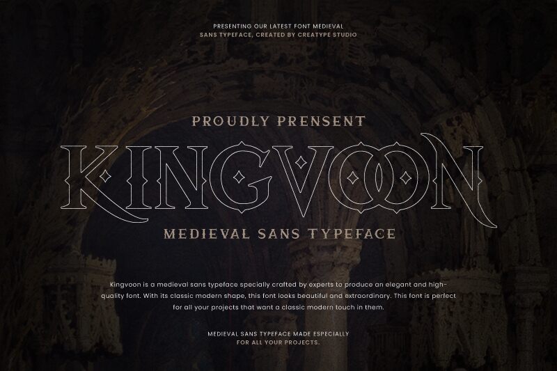 Kingvoon Schriftart