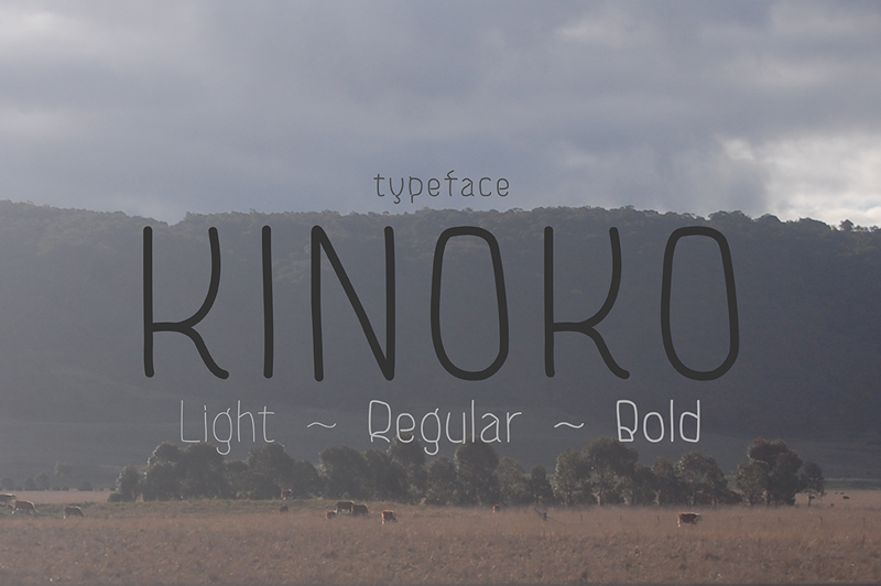 Kinoko Schriftart