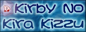 Kirby No Kira Kizzu (BRK) Druh písma