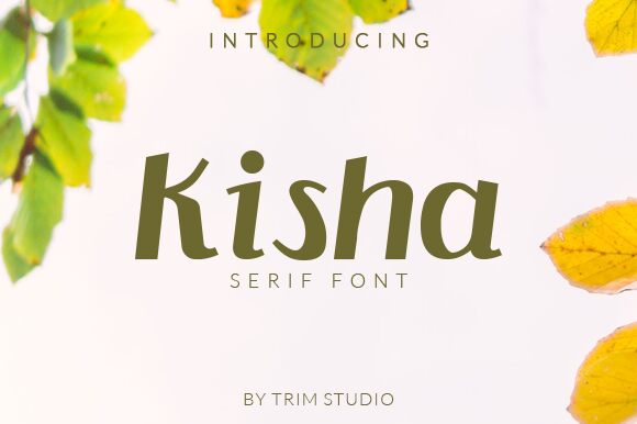 Kisha Serif Schriftart
