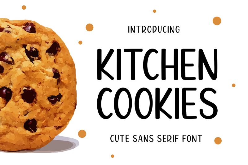 Kitchen Cookies Font