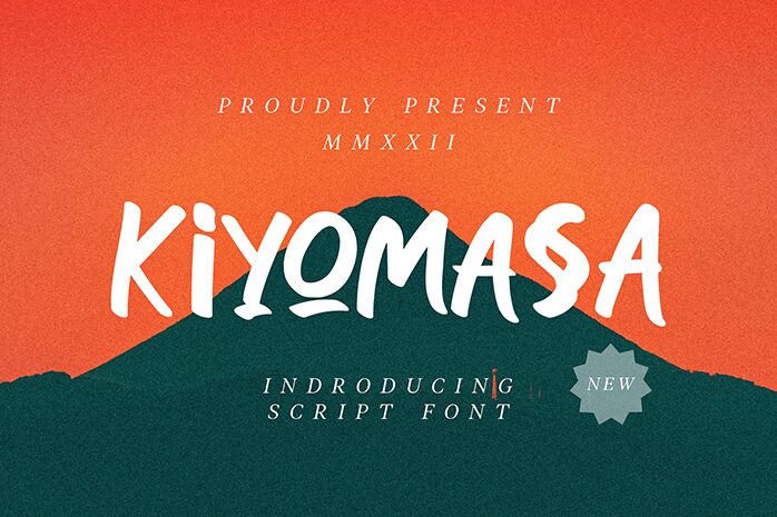 Kiyomasa Schriftart