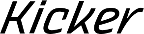 Kicker Regular Italic