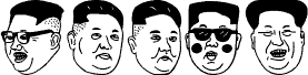 Kim Jong Un font
