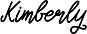 Предварительный просмотр шрифта Kimberly