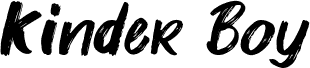Kinder Boy Italic