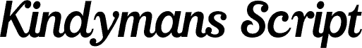 Kindymans Script PERSONAL USE Regular