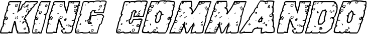 King Commando Riddled III Ital