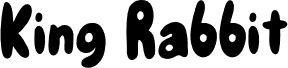 KingRabbit-Regular