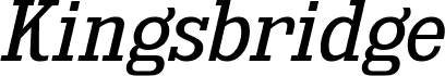 KingsbridgeBk-Italic