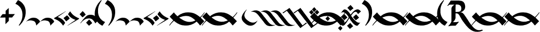 Kingthings Flourishes