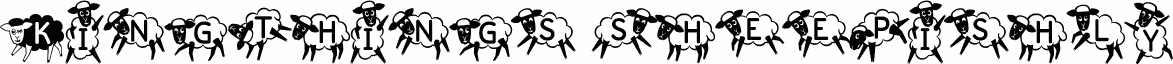 Kingthings Sheepishly