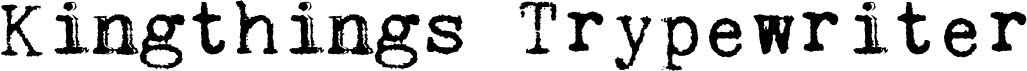 Kingthings Trypewriter