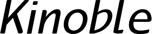 Kinoble Medium Italic