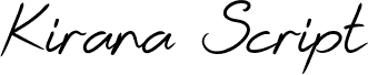 Kirana Script
