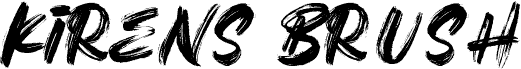 Kirens Brush DEMO Regular フォント